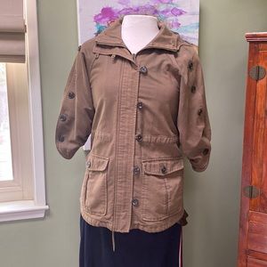 Bird by Juicy Couture utility, ruffle back lining